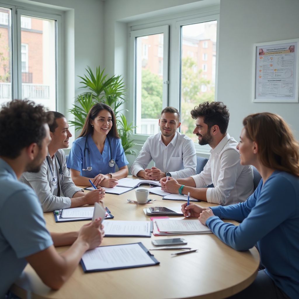 Team collaboration meeting